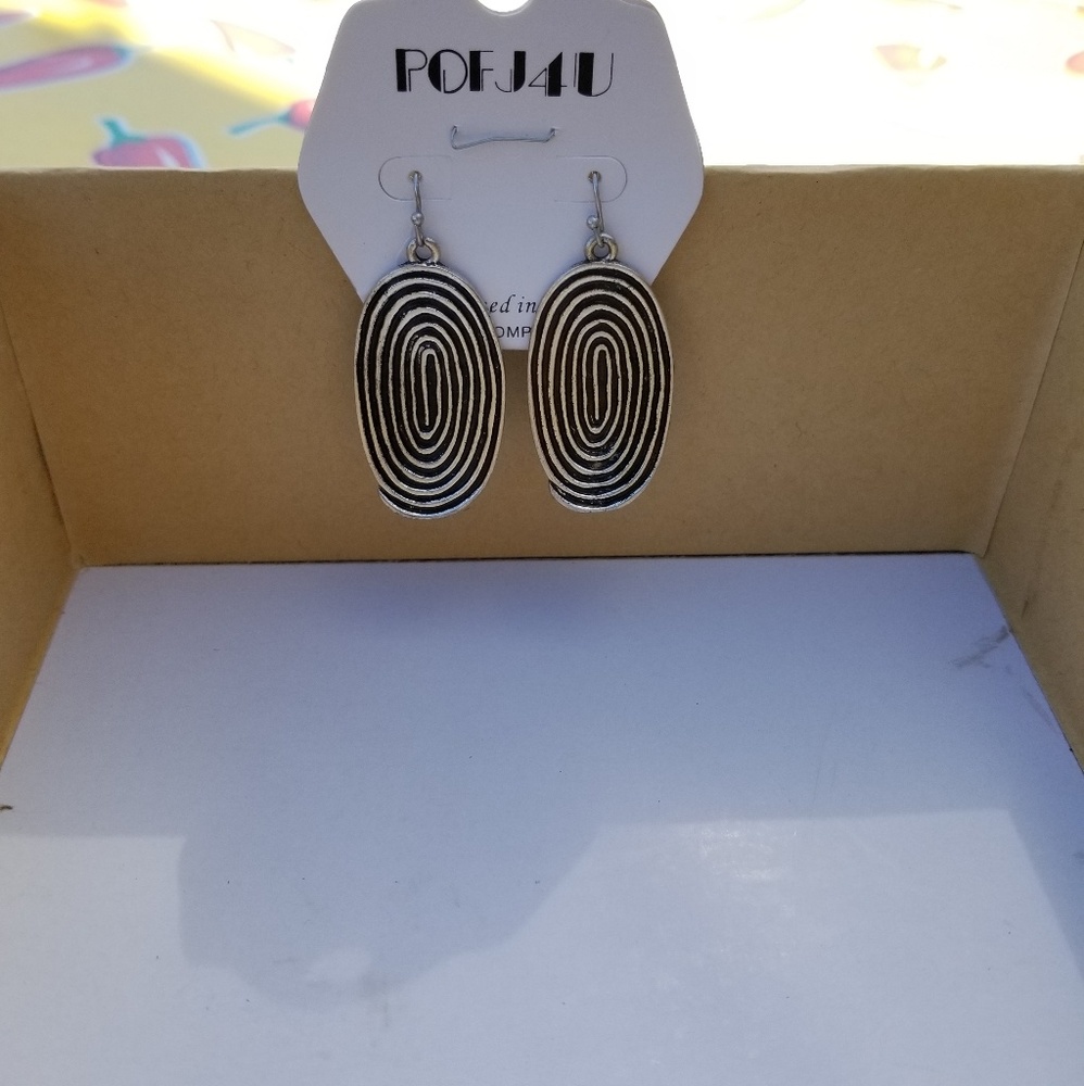 boho silver earrings brand new - Picture 3 of 5